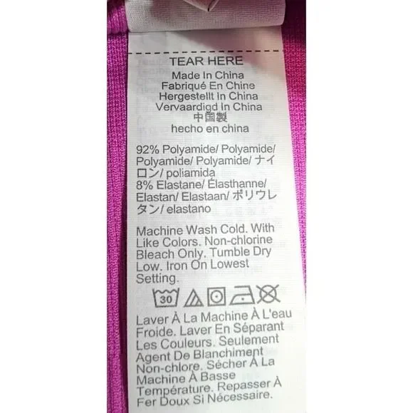 J. Crew SculptStretch Womens M High Rise Ribbed Pink Bike Shorts - Picture 10 of 11